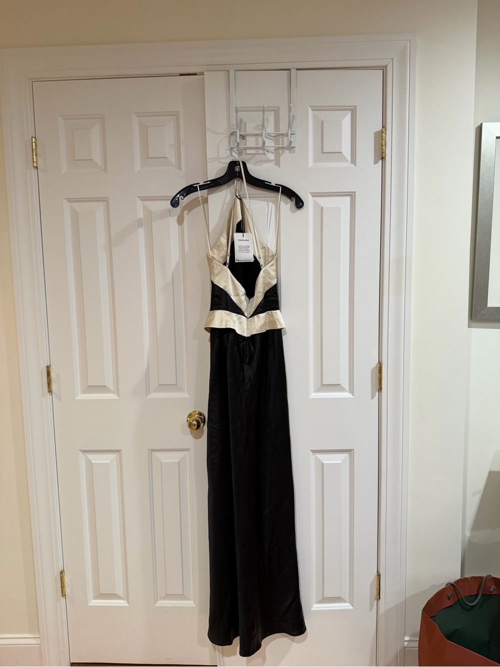 Reformation Jillian Silk Dress - Black SIZE 0 New With Tags - Picture 6 of 6